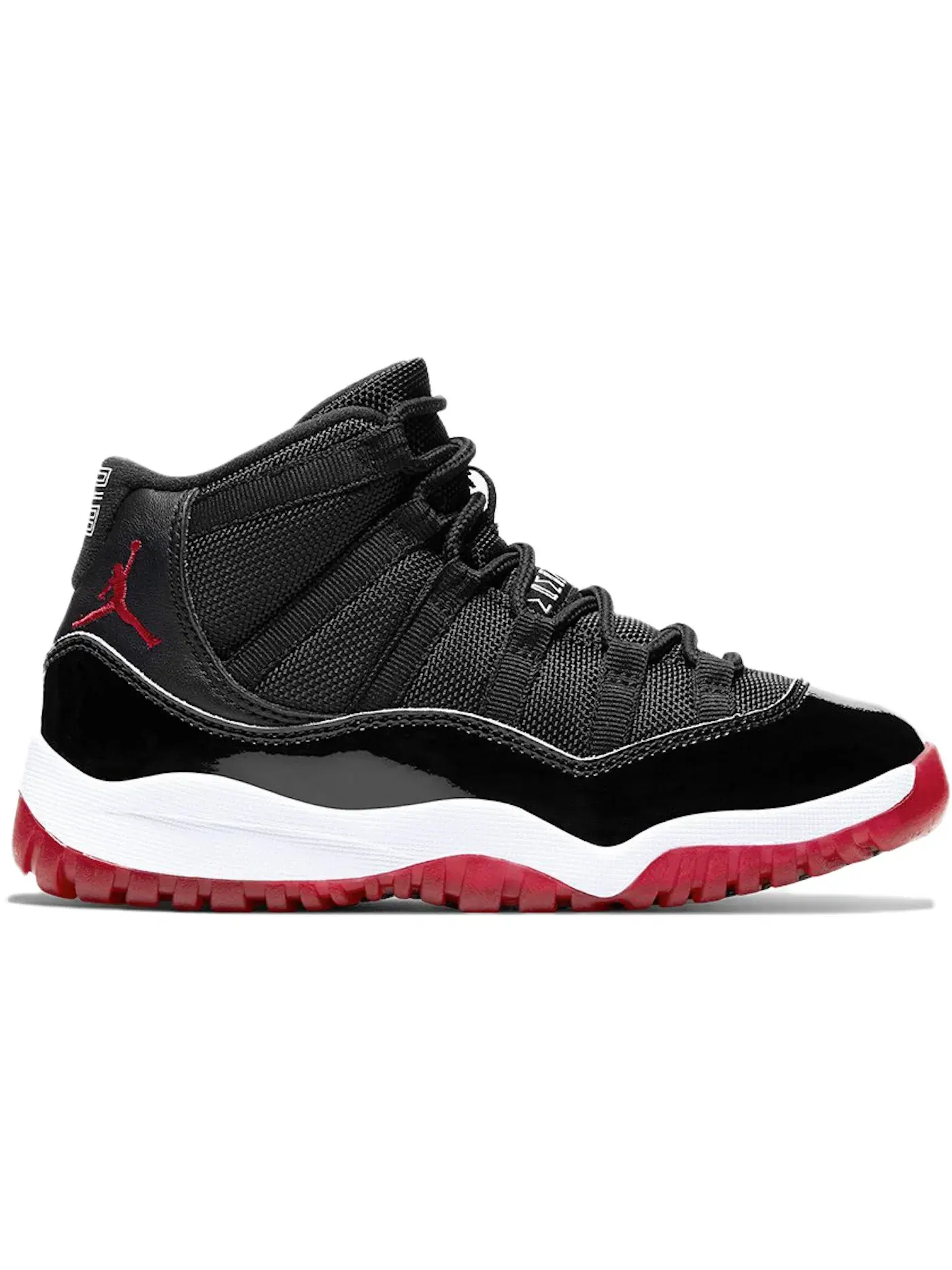 Детские кроссовки Lifestyle с принтом Jordan 11 Retro Jordan — изображение 1 из 1, черный/белый-красный