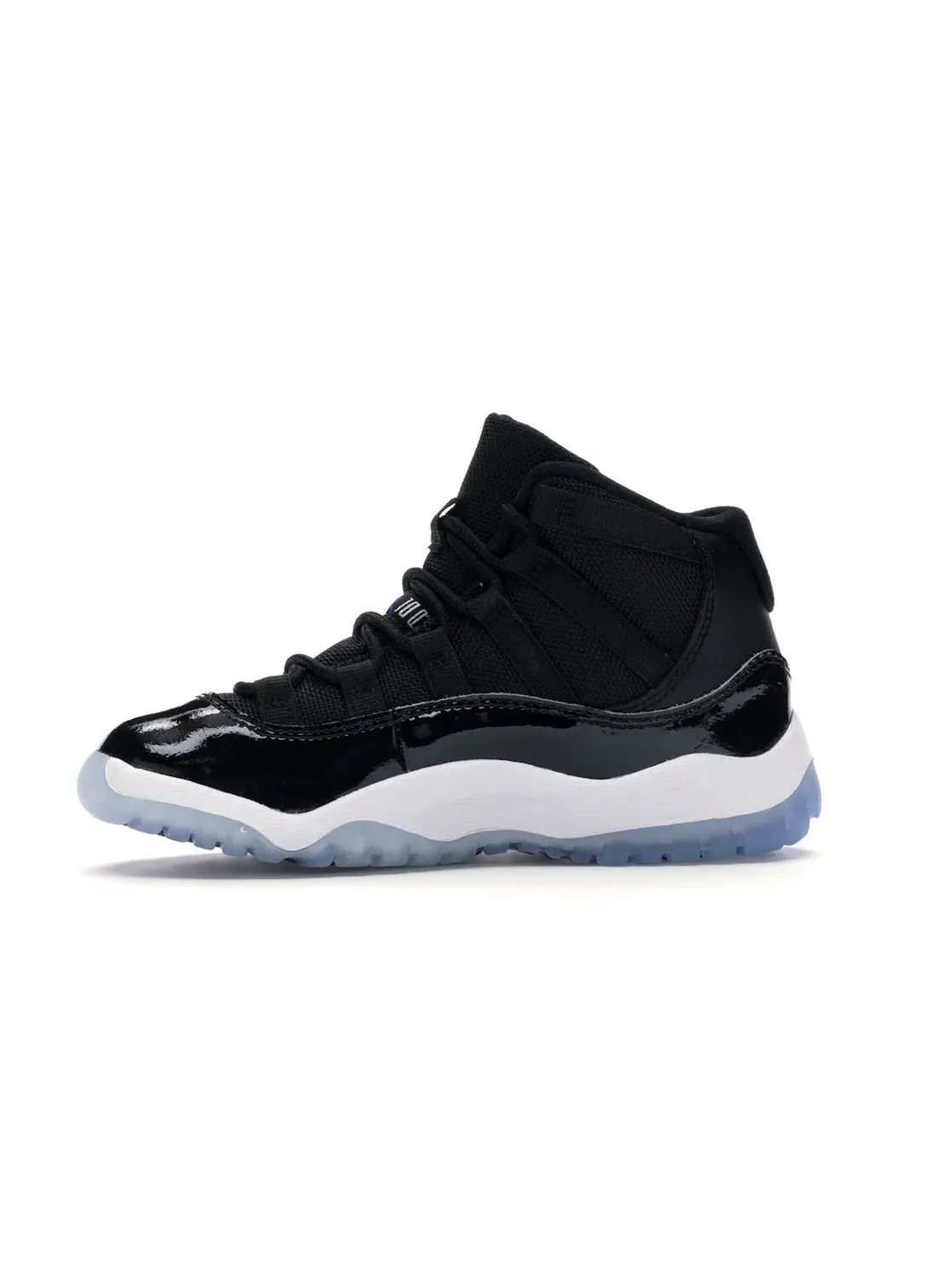 Детские кроссовки с высоким верхом Jordan 11 Retro Space Jam Jordan — изображение 3 из 4, черный/темный-белый