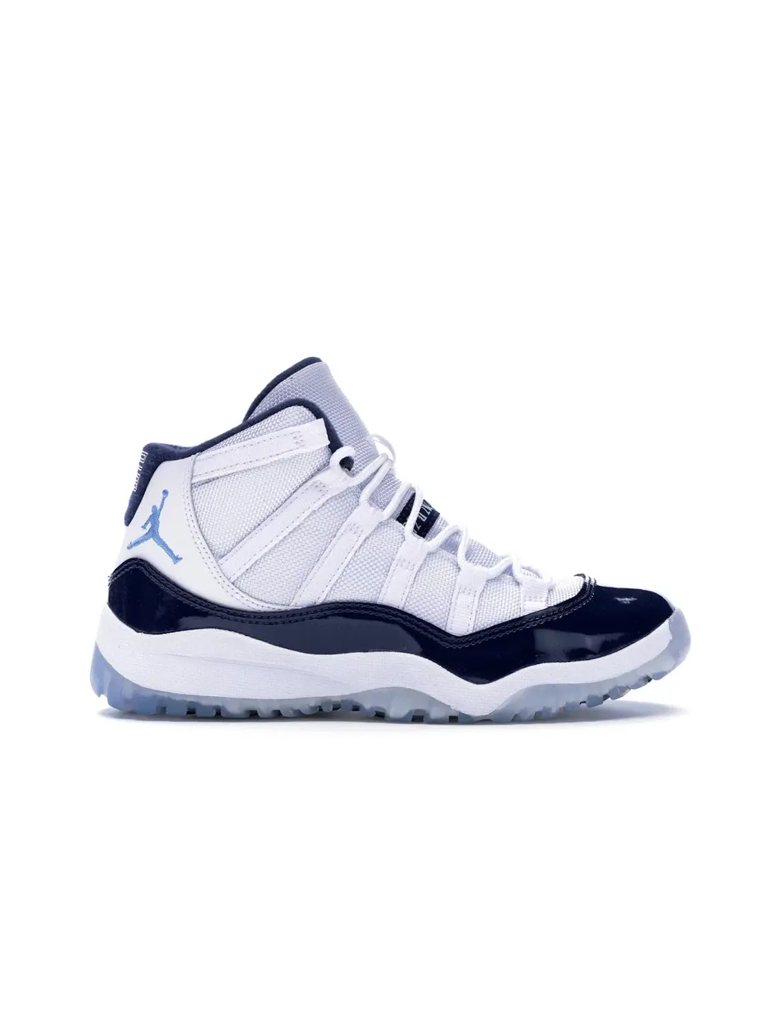 Детские кроссовки для мальчиков с высоким силуэтом Jordan 11 Retro Jordan — изображение 1 из 4, белый/синий-темно-синий