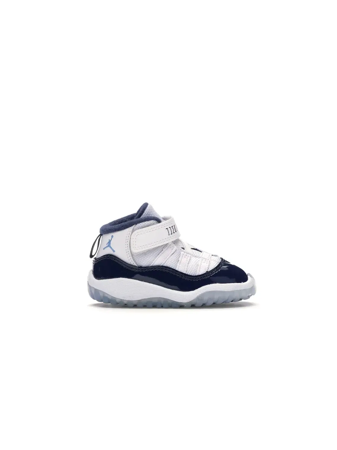 Детские кроссовки с высоким верхом Jordan 11 Retro Jordan — изображение 1 из 4, белый/синий-темно-синий