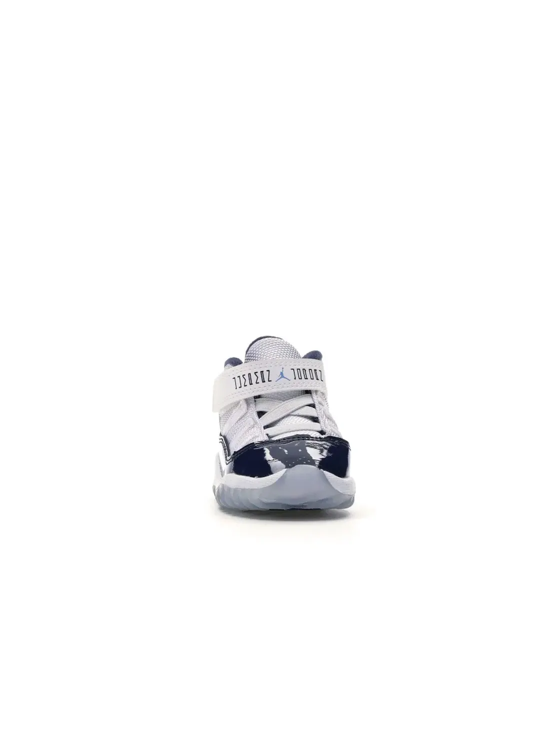Детские кроссовки с высоким верхом Jordan 11 Retro Jordan — изображение 2 из 4, белый/синий-темно-синий