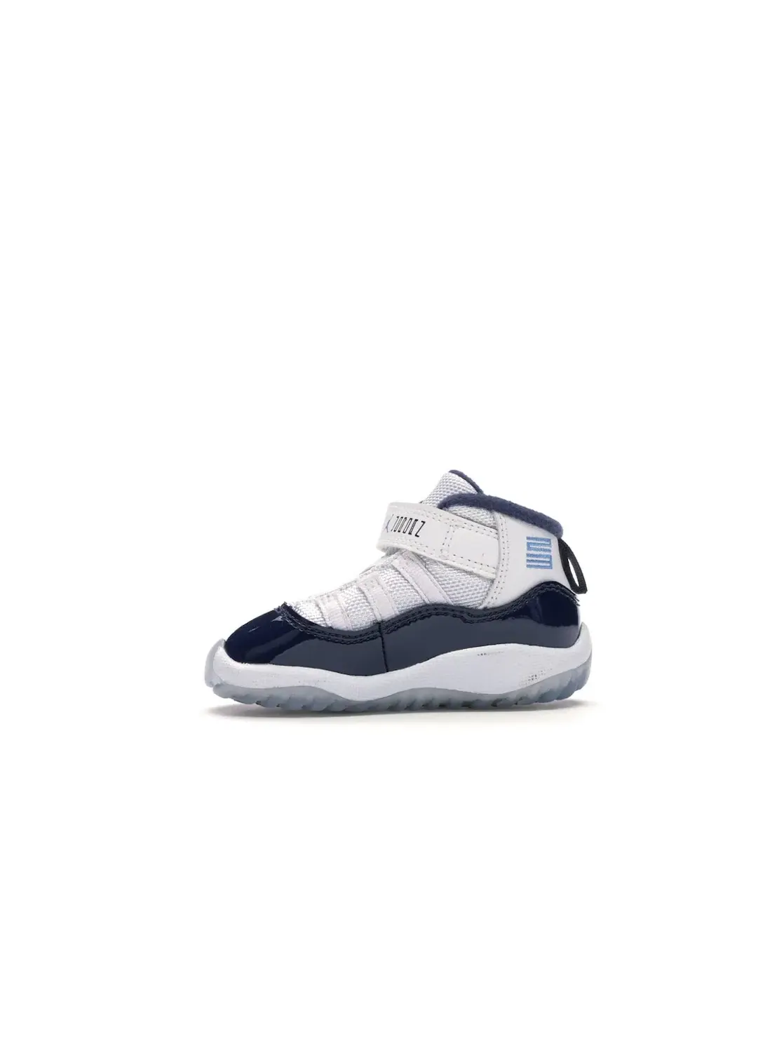 Детские кроссовки с высоким верхом Jordan 11 Retro Jordan — изображение 3 из 4, белый/синий-темно-синий