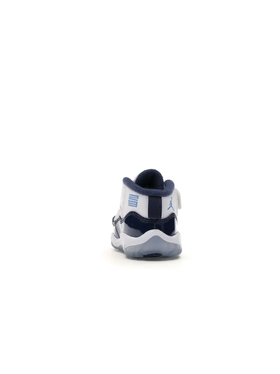 Детские кроссовки с высоким верхом Jordan 11 Retro Jordan — изображение 4 из 4, белый/синий-темно-синий