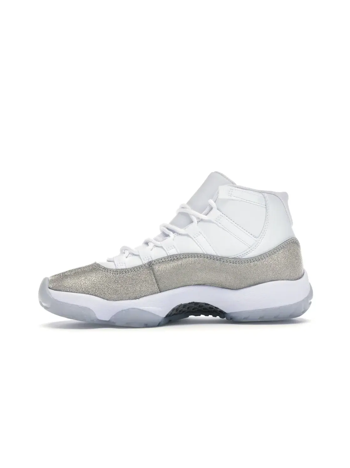 Женские кроссовки с высоким верхом Jordan 11 Retro White Metallic Silver (W) Jordan — изображение 3 из 4