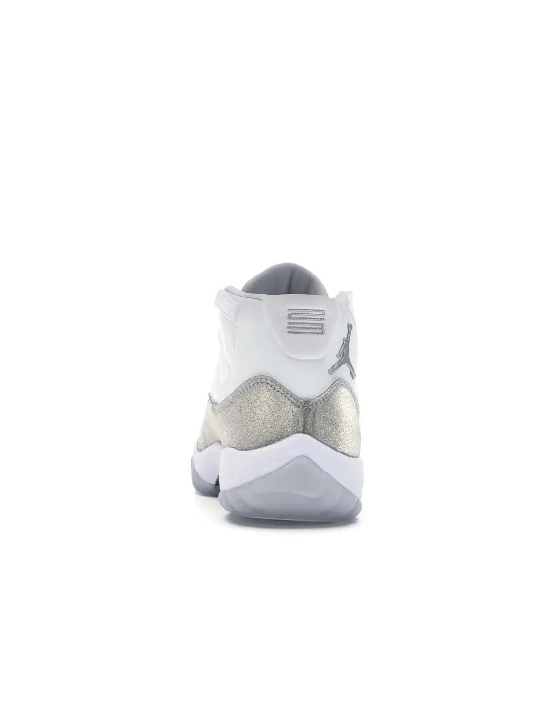 Женские кроссовки с высоким верхом Jordan 11 Retro White Metallic Silver (W) Jordan — изображение 4 из 4