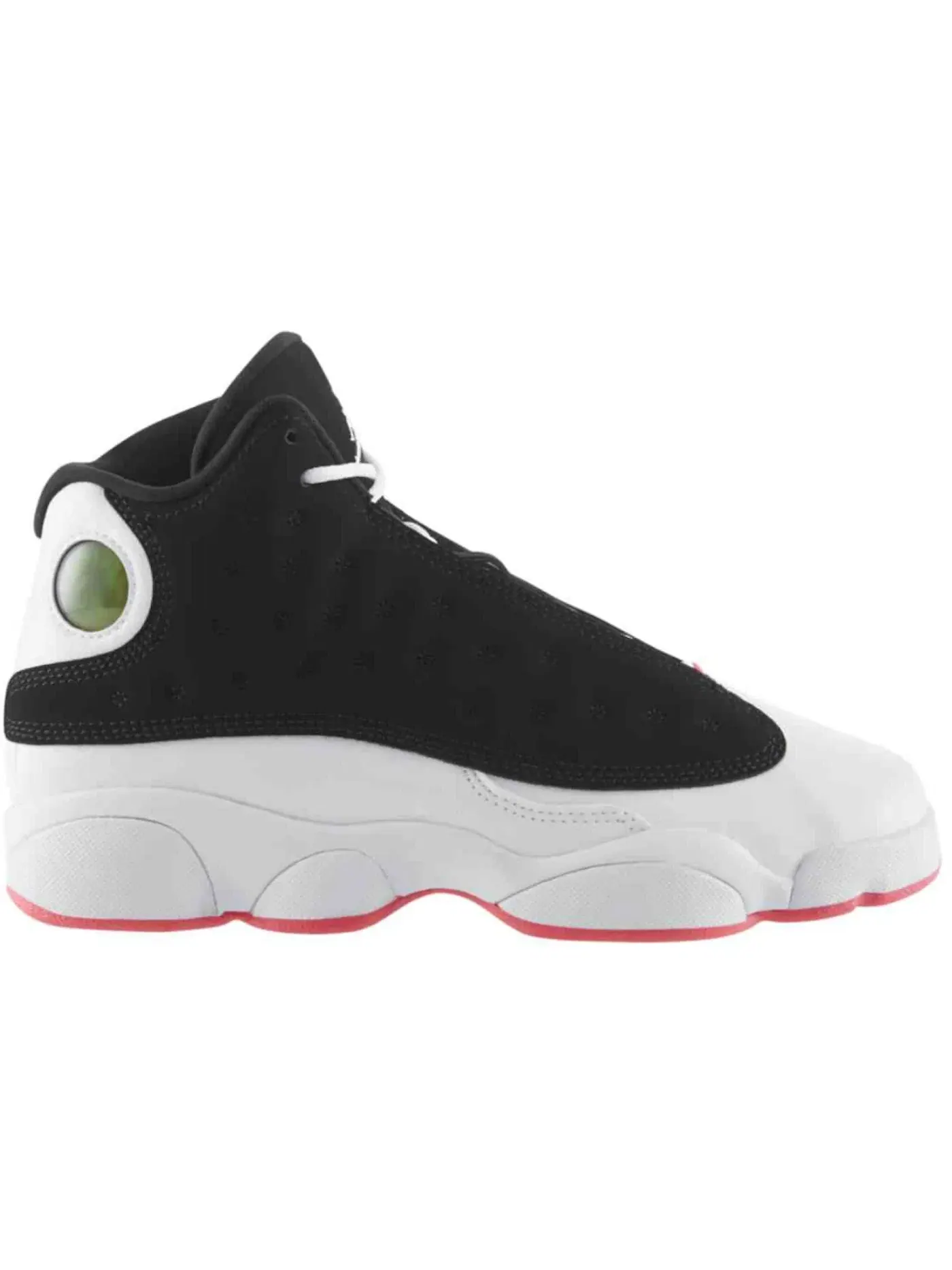 Детские кроссовки для мальчиков с принтом Jordan 13 Retro Jordan — изображение 1 из 1, черный/розовый-белый