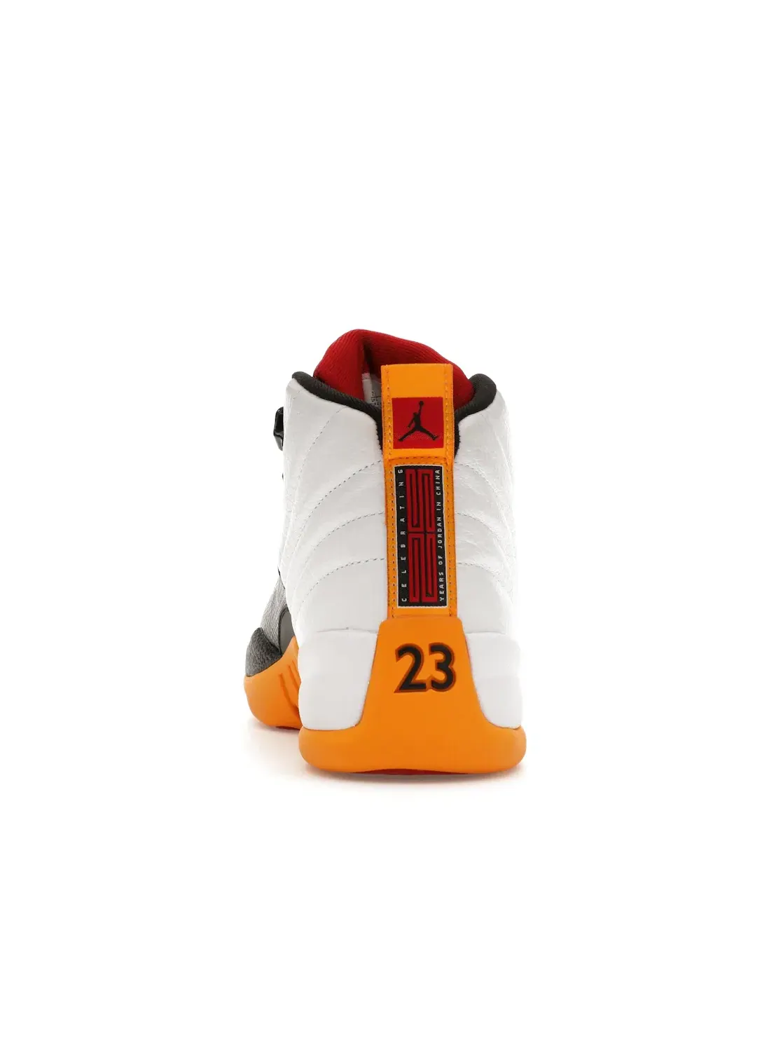 Мужские кроссовки с принтом Jordan 12 Retro Jordan — изображение 4 из 4, белый/черный//красный