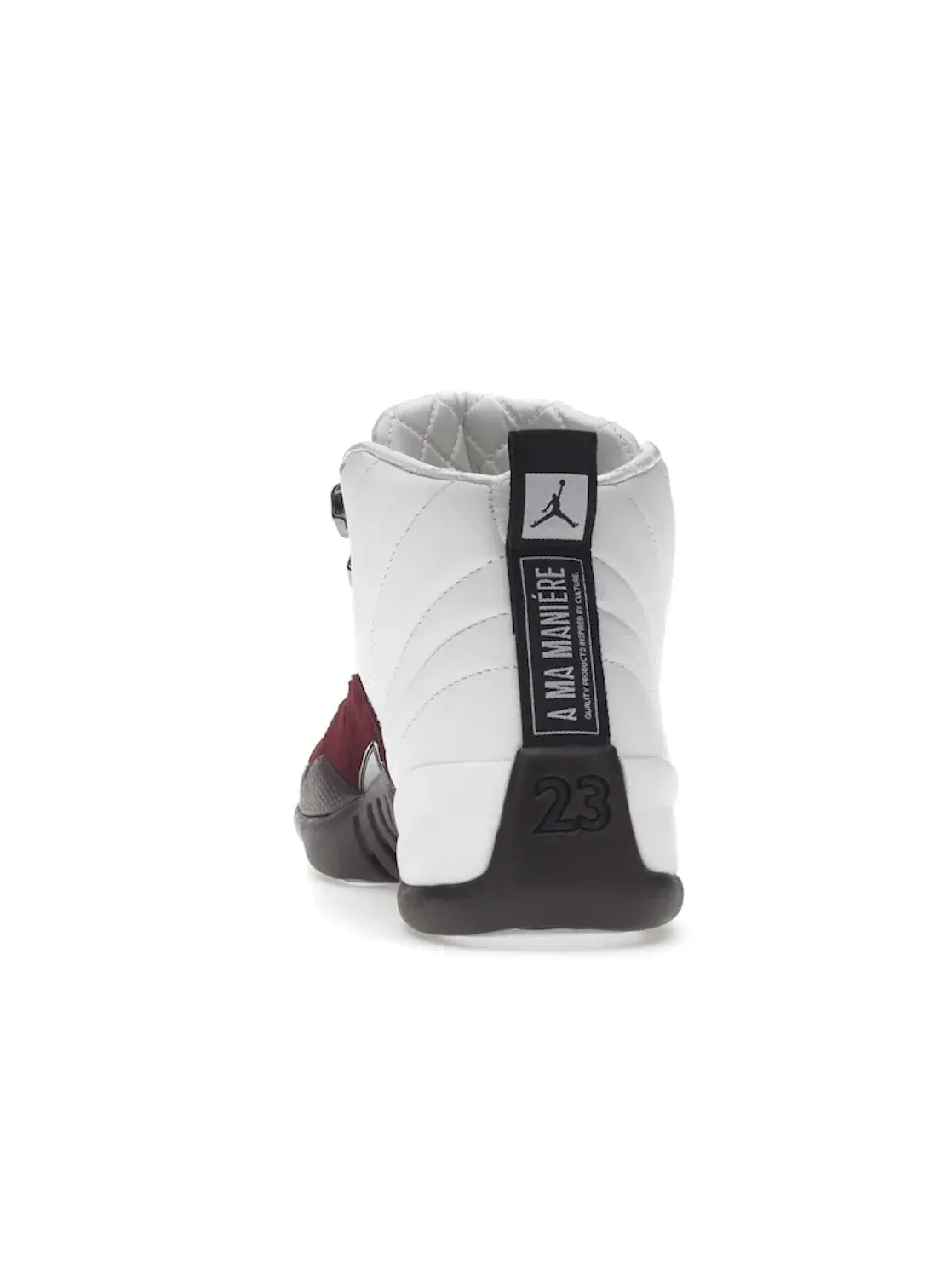 Женские кроссовки с принтом Jordan 12 Retro SP A Ma Maniére White — изображение 4 из 4, белый/черный-бордовый