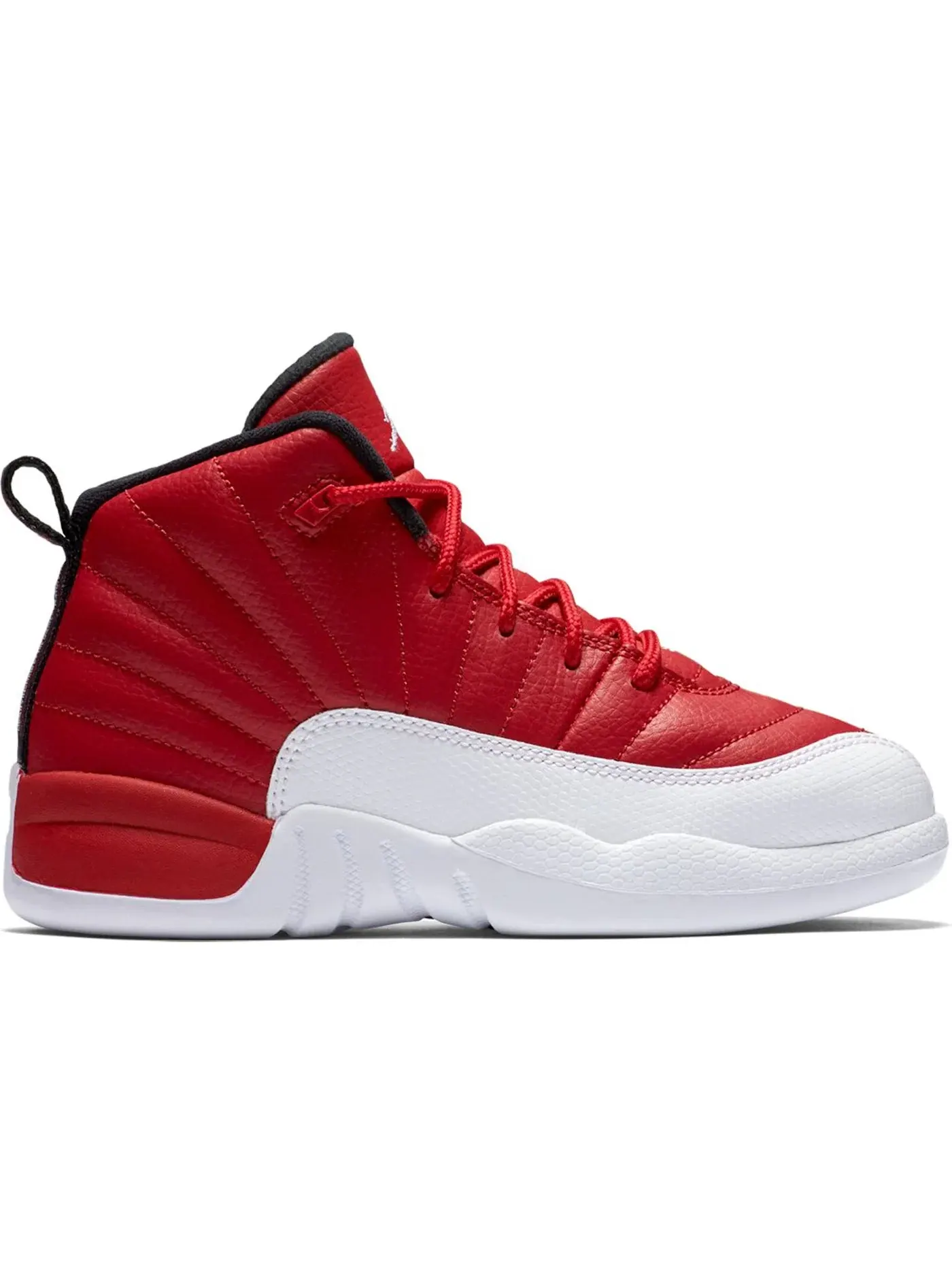 Детские кроссовки для мальчиков с длинным рукавом Jordan 12 Retro Jordan — изображение 1 из 1, красный/белый-черный