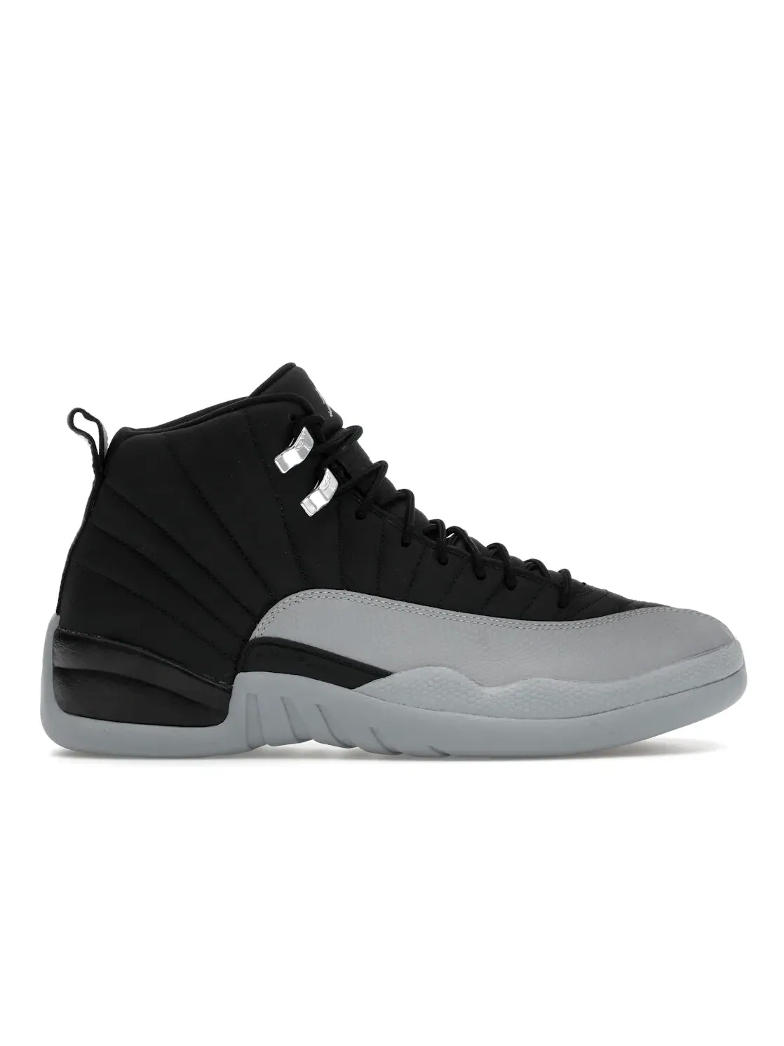 Мужские кроссовки с цветовой гаммой Barons Jordan 12 Retro Jordan — изображение 1 из 4, черный/серый-белый