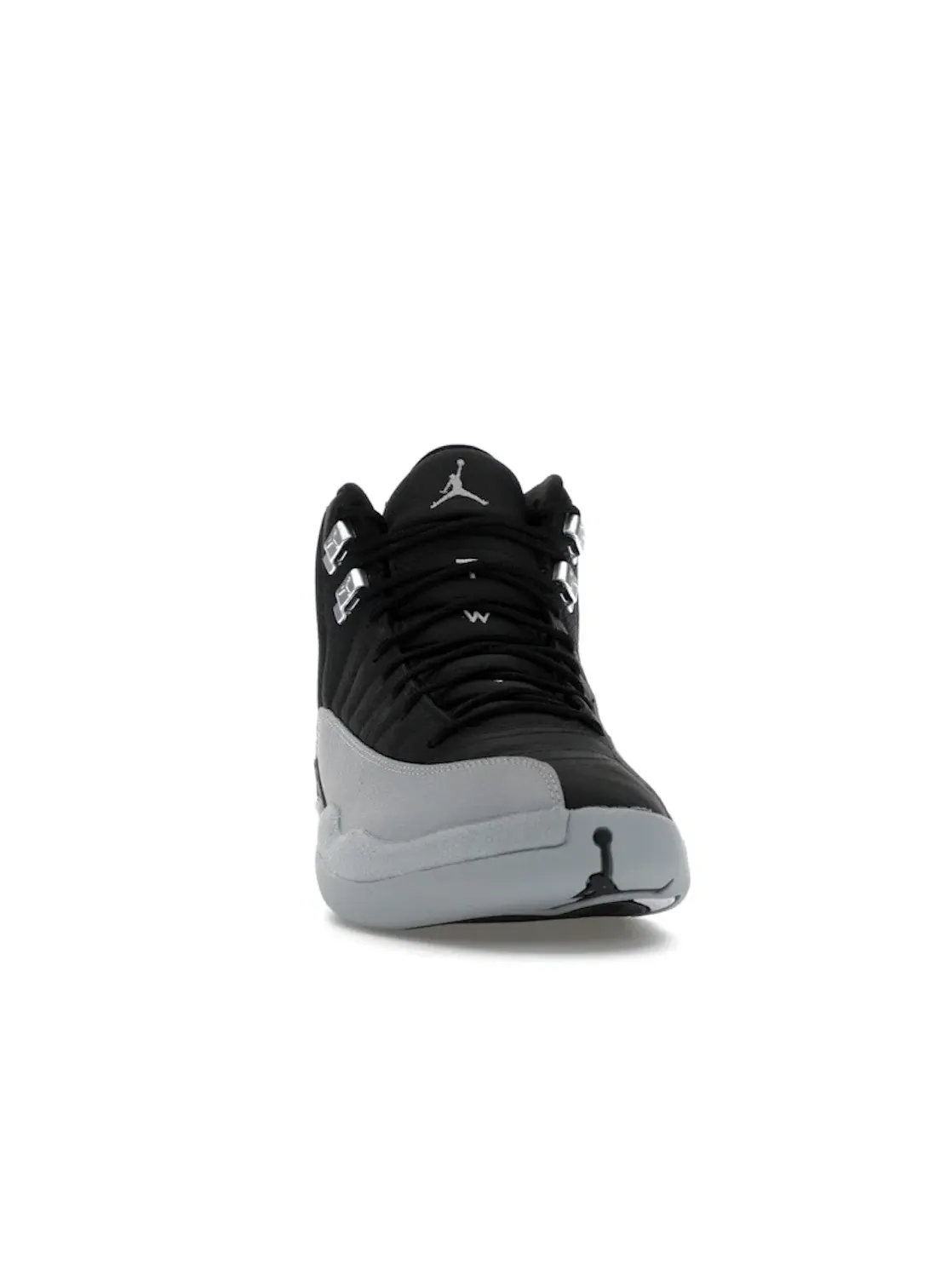 Мужские кроссовки с цветовой гаммой Barons Jordan 12 Retro Jordan — изображение 2 из 4, черный/серый-белый