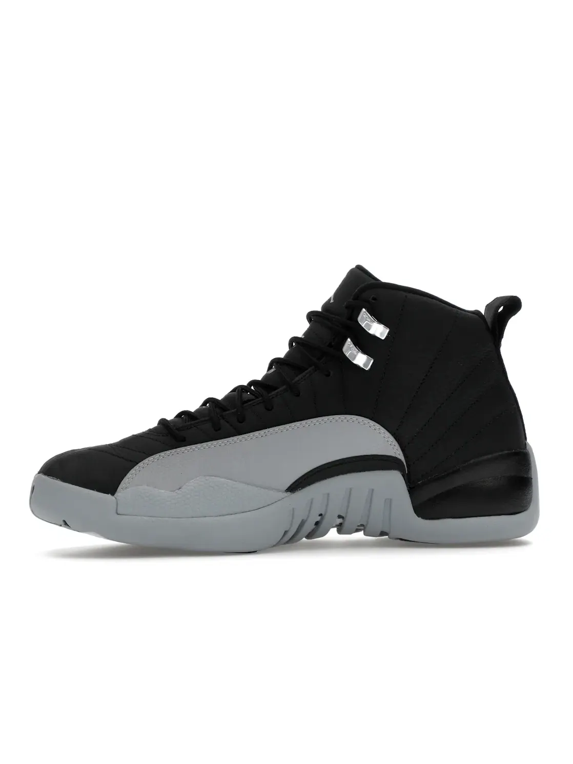 Мужские кроссовки с цветовой гаммой Barons Jordan 12 Retro Jordan — изображение 3 из 4, черный/серый-белый
