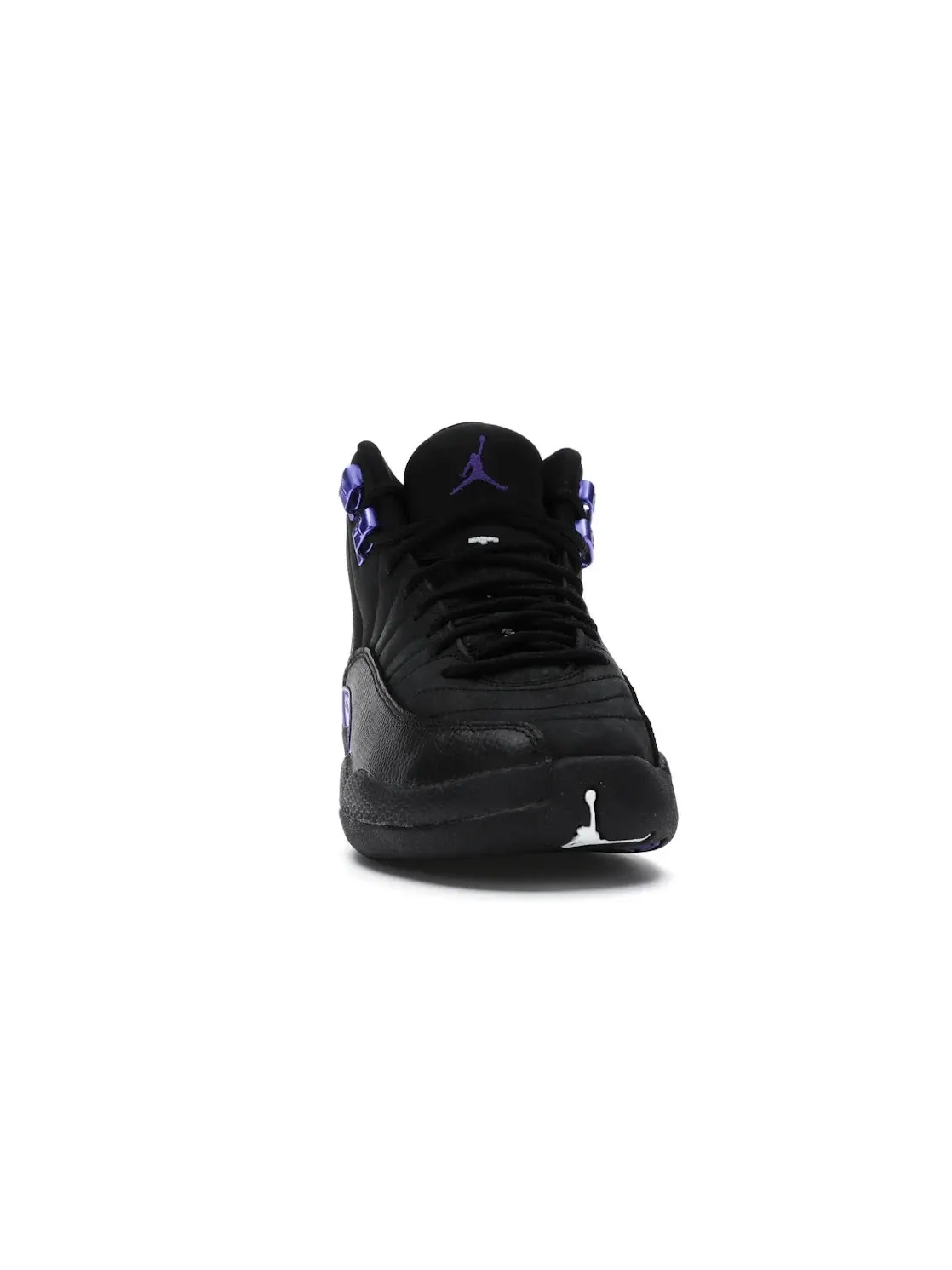 Детские кроссовки с двухцветным дизайном Jordan 12 Retro — изображение 2 из 4, черный/черный-темный
