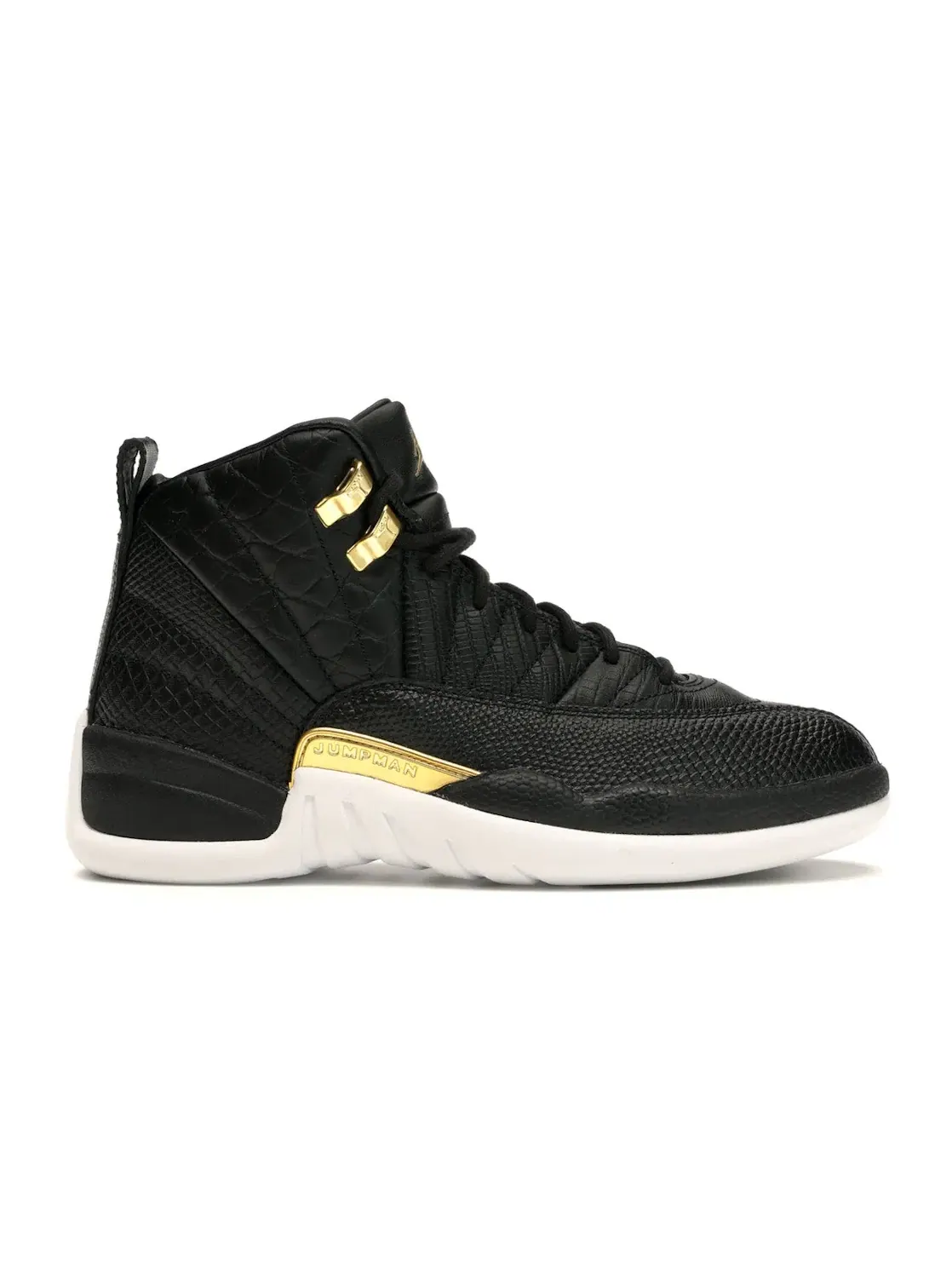 Женские кроссовки кожаные с принтом Jordan 12 Retro Jordan