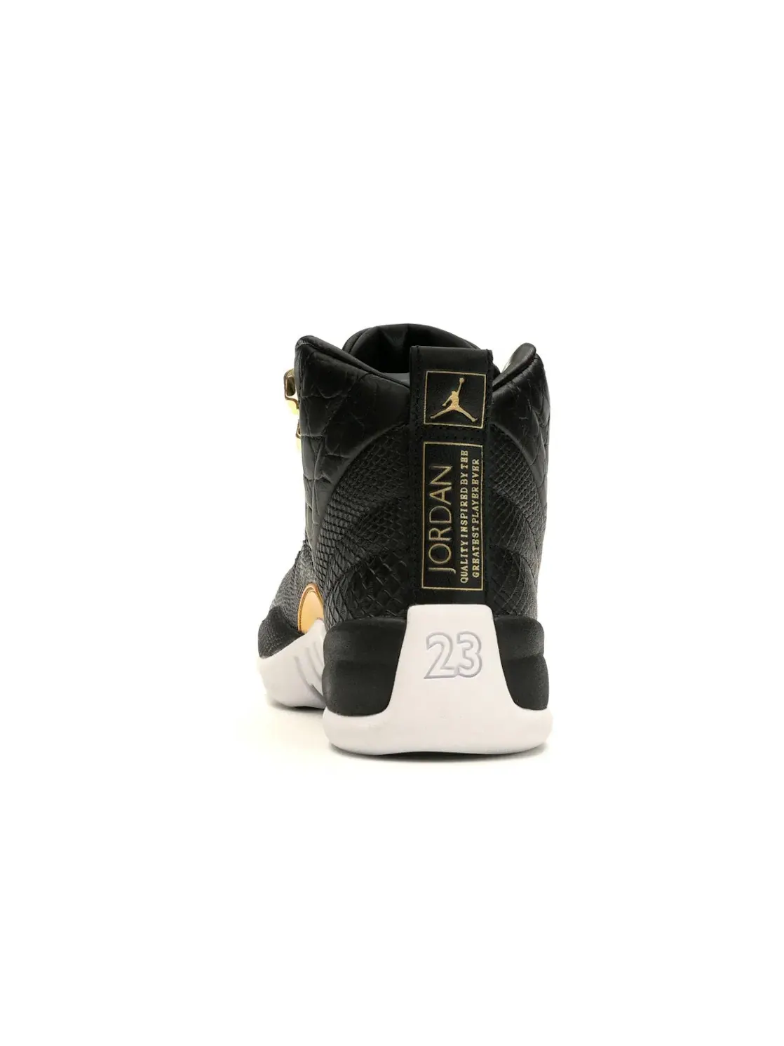 Женские кроссовки кожаные с принтом Jordan 12 Retro Jordan — изображение 4 из 4