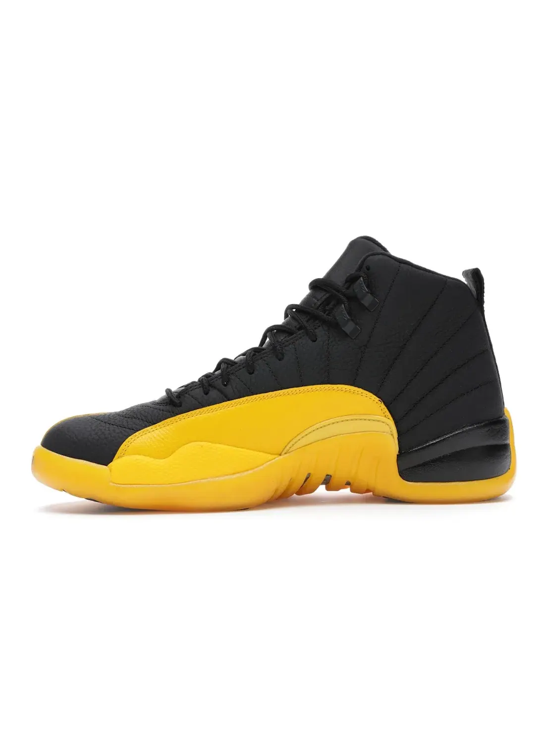 Мужские кроссовки с кожаным верхом Jordan 12 Retro Jordan — изображение 3 из 4, черный/золотистый