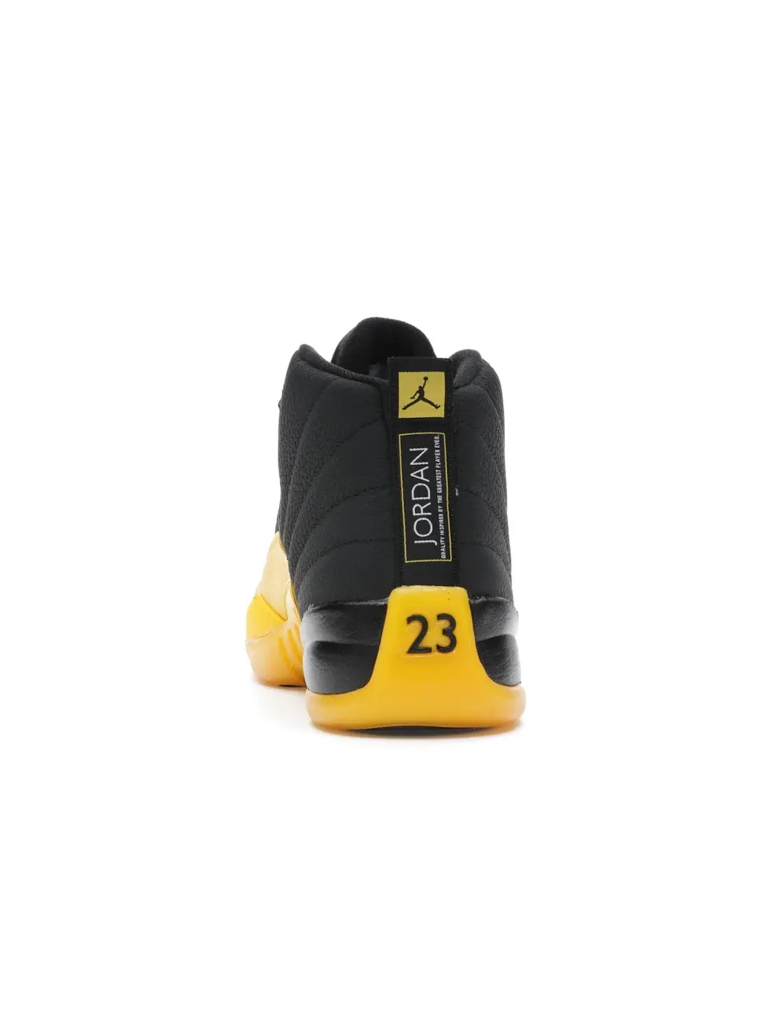 Мужские кроссовки с кожаным верхом Jordan 12 Retro Jordan — изображение 4 из 4, черный/золотистый
