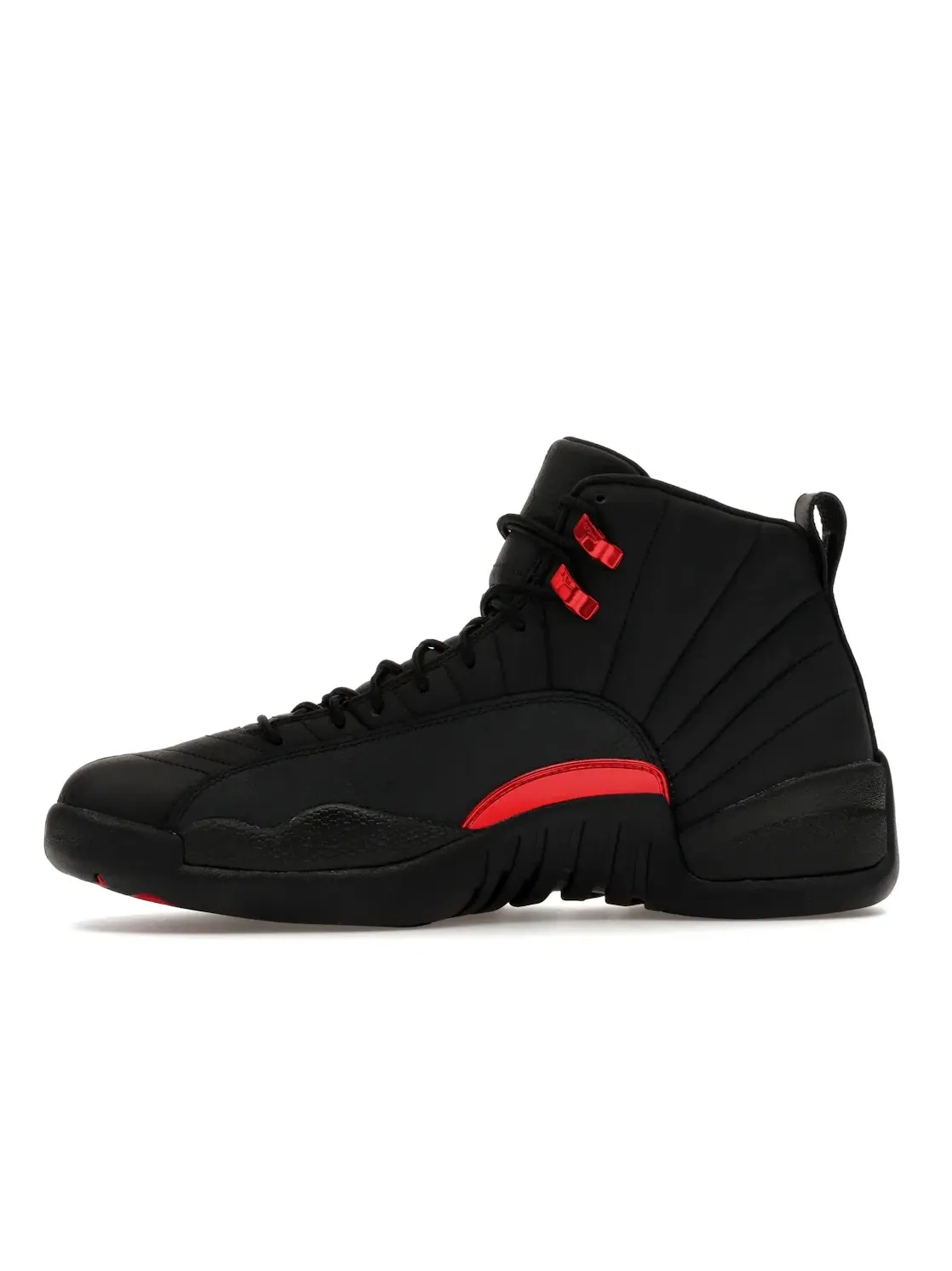 Мужские кроссовки с кожаным верхом Jordan 12 Retro Jordan — изображение 3 из 4, черный/черный/красный