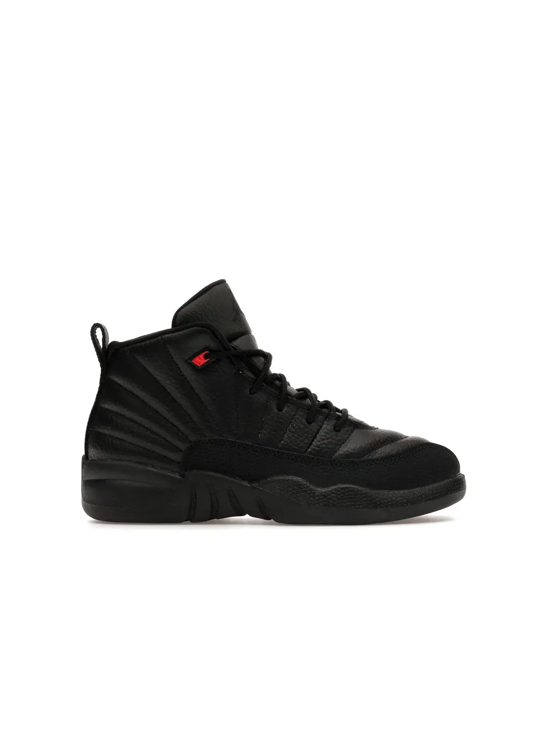 Детские кроссовки с высоким контрастом Jordan 12 Retro Bloodline Jordan — изображение 1 из 4, черный/черный/красный