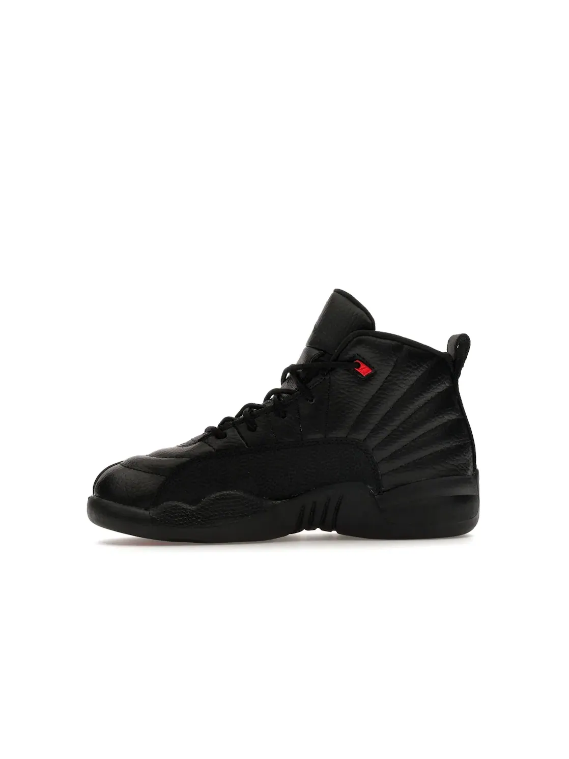 Детские кроссовки с высоким контрастом Jordan 12 Retro Bloodline Jordan — изображение 3 из 4, черный/черный/красный