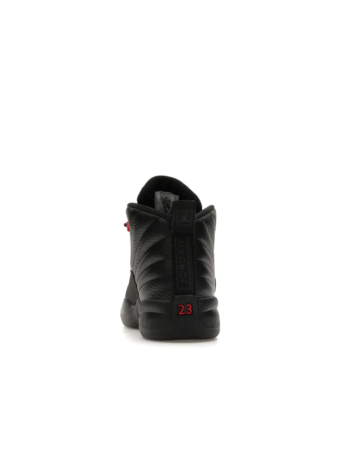 Детские кроссовки с высоким контрастом Jordan 12 Retro Bloodline Jordan — изображение 4 из 4, черный/черный/красный