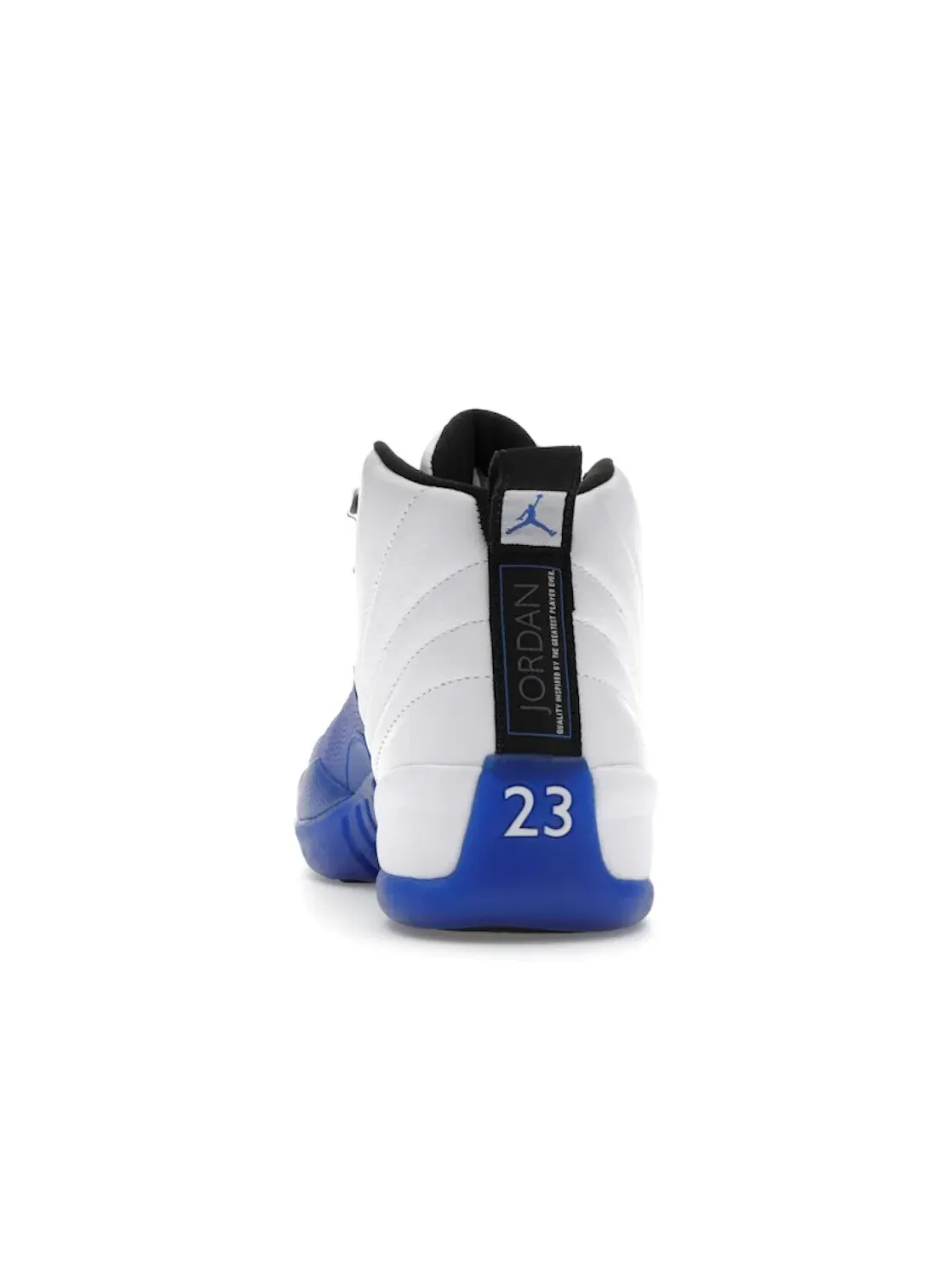 Мужские кроссовки с принтом Jordan 12 Retro Jordan — изображение 4 из 4, белый/черный