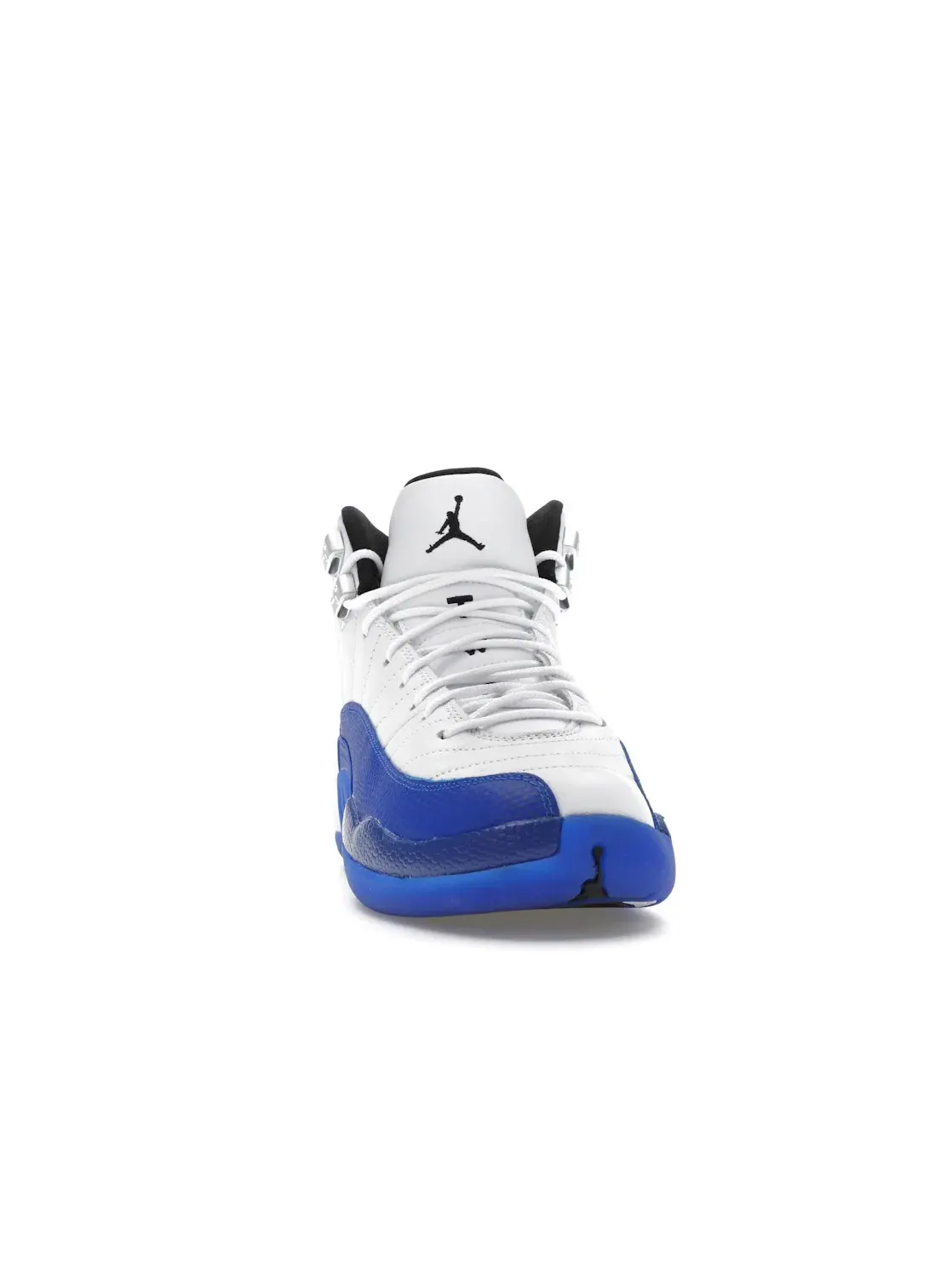 Детские кроссовки с длинным шнурком Jordan 12 Retro Jordan — изображение 2 из 4, белый/черный