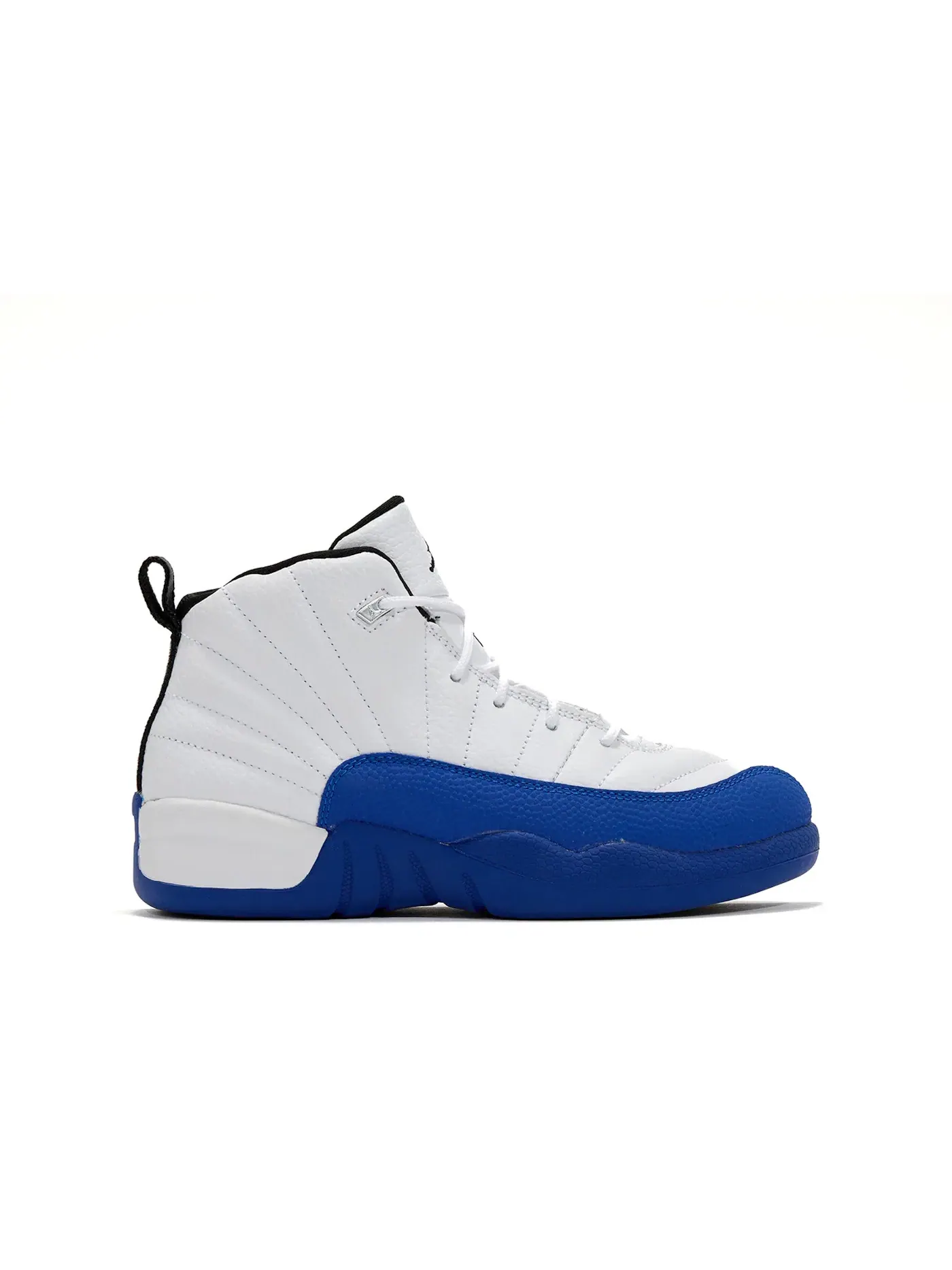 Детские кроссовки с контрастными деталями Jordan 12 Retro — изображение 1 из 1, белый/черный