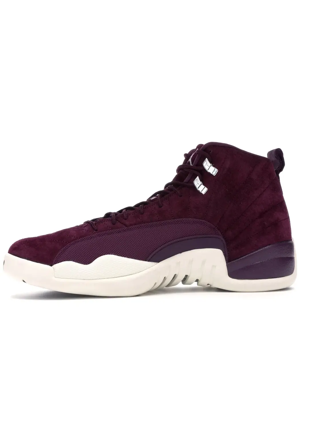 Мужские кроссовки с замшевым верхом Jordan 12 Retro Jordan — изображение 3 из 4, металлик серебристый