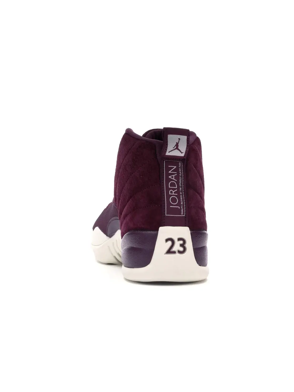 Мужские кроссовки с замшевым верхом Jordan 12 Retro Jordan — изображение 4 из 4, металлик серебристый