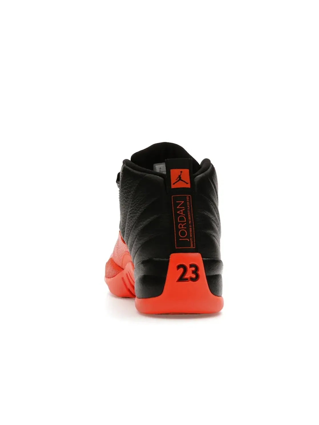 Женский спортивный кроссовок с принтом Jordan 12 Retro Jordan — изображение 4 из 4, черный/белый/оранжевый