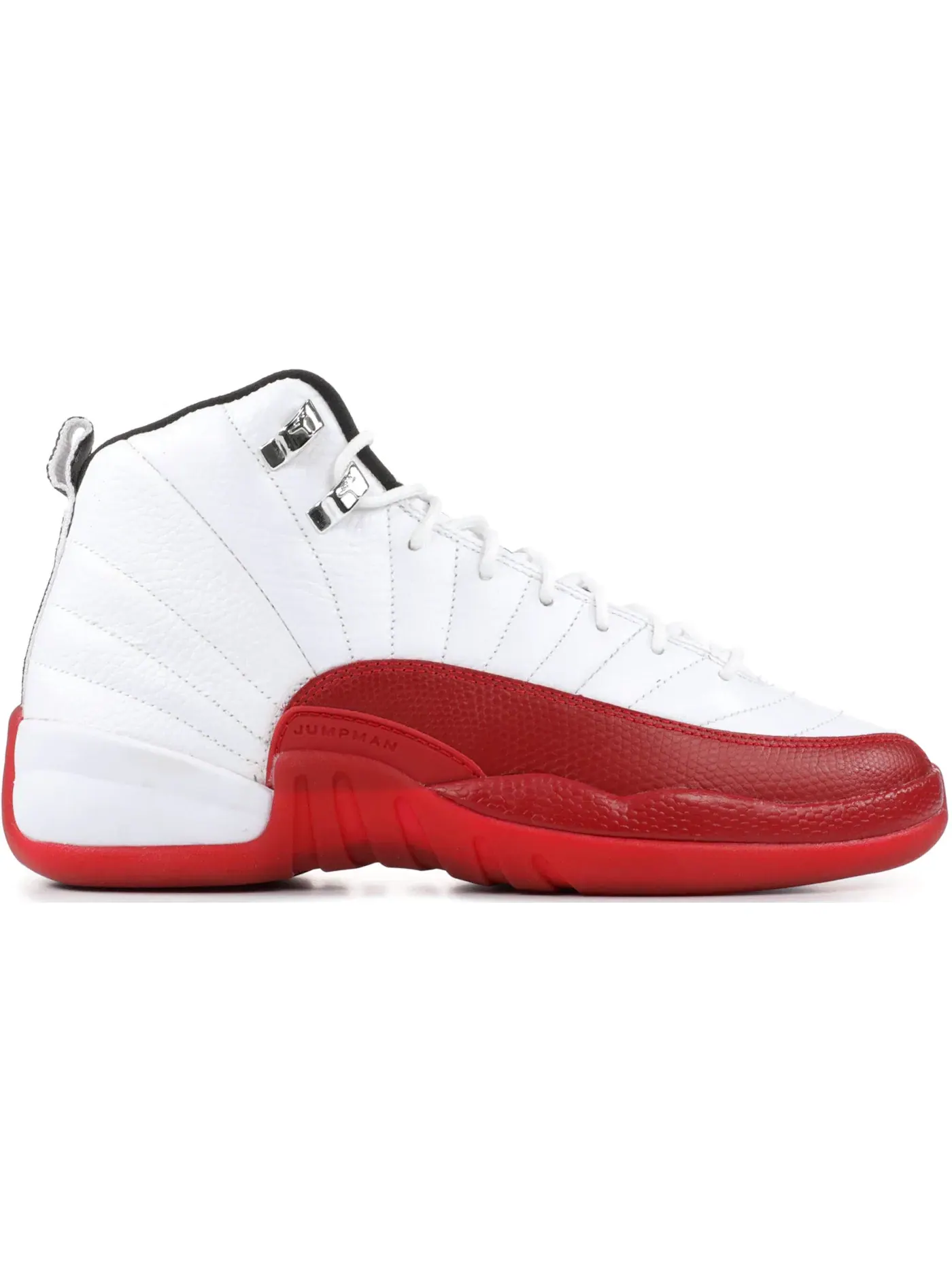 Детские кроссовки Lifestyle Jordan 12 Retro Jordan — изображение 1 из 1, белый/черный-красный