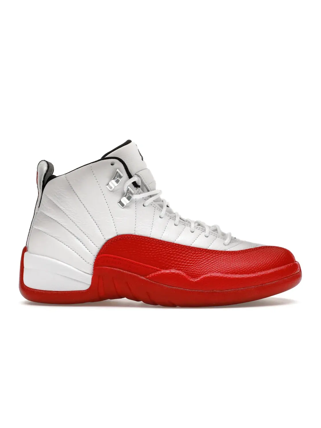 Мужские кроссовки с замшевым верхом Jordan 12 Retro Jordan — изображение 1 из 4, белый/черный/красный
