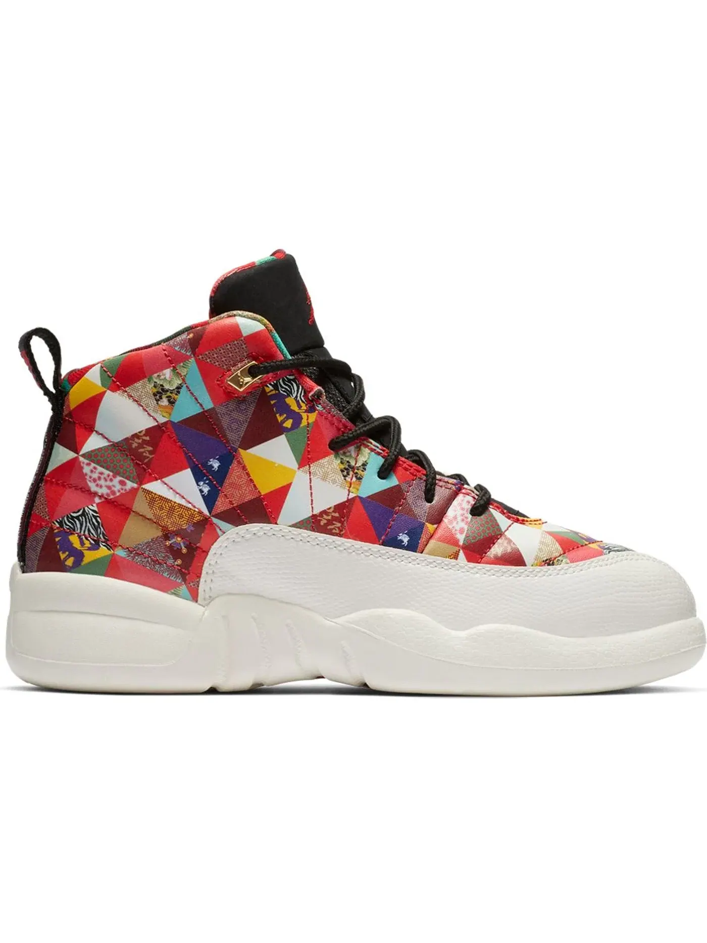 Детские кроссовки Lifestyle Jordan 12 Retro Jordan — изображение 1 из 1, красный/красный--черный