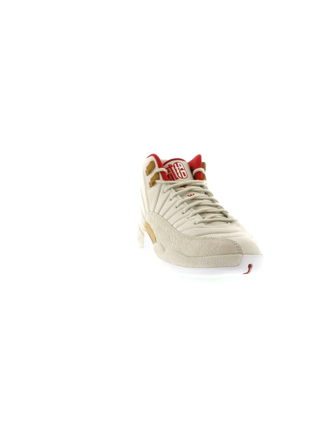 Детские кроссовки с принтом Jordan 12 Retro Chinese New Year Light Orewood Brown (GS) — изображение 2 из 4