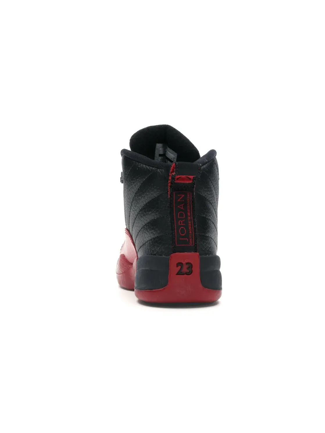 Детские кроссовки с принтом Jordan 12 Retro Jordan — изображение 4 из 4, черный/красный