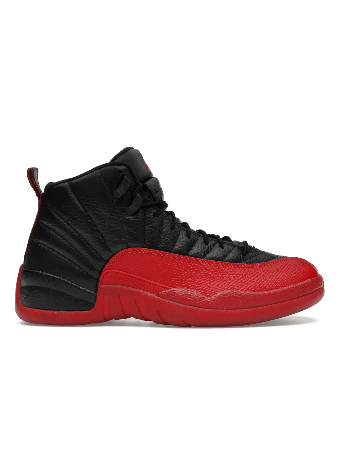 Мужские кроссовки высокие с замшевым верхом Jordan 12 Retro — изображение 1 из 4, черный/красный