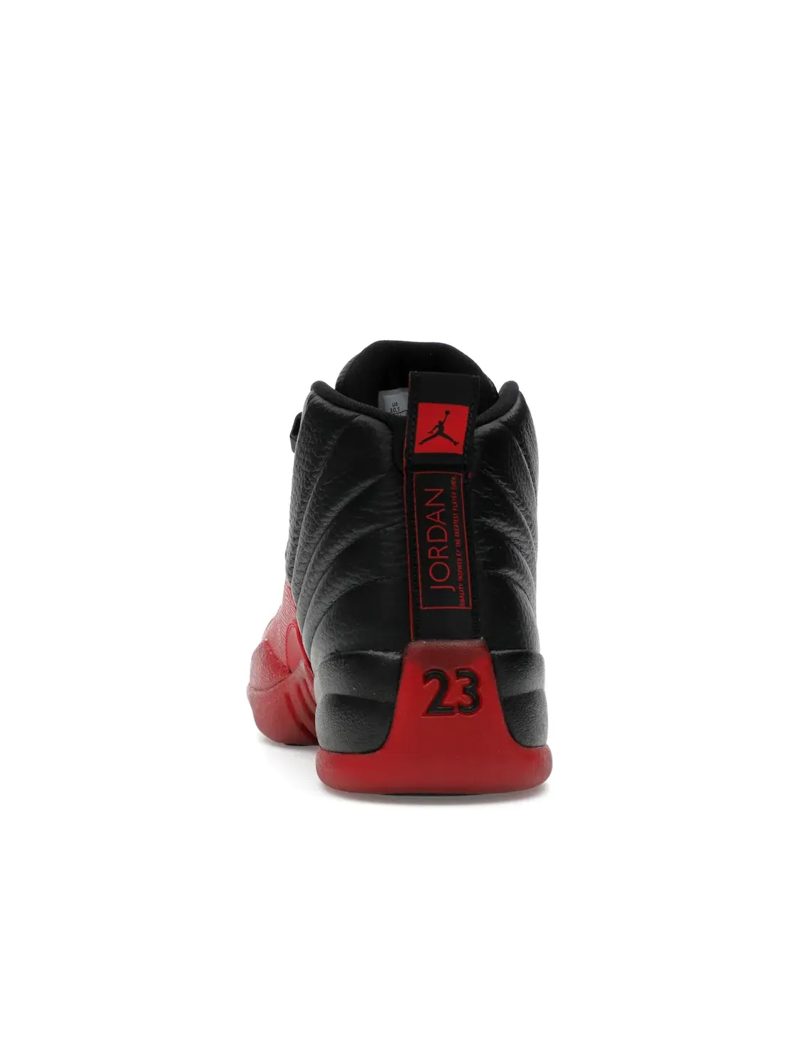 Мужские кроссовки высокие с замшевым верхом Jordan 12 Retro — изображение 4 из 4, черный/красный