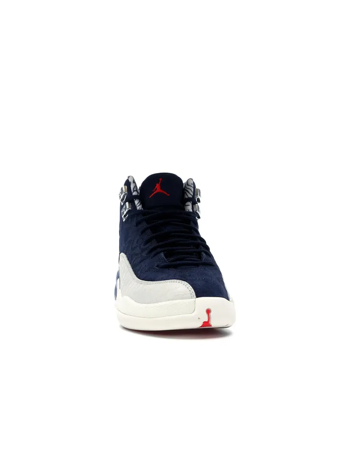 Детские кроссовки Lifestyle с принтом Jordan 12 Retro Jordan — изображение 2 из 4, темно-синий/красный