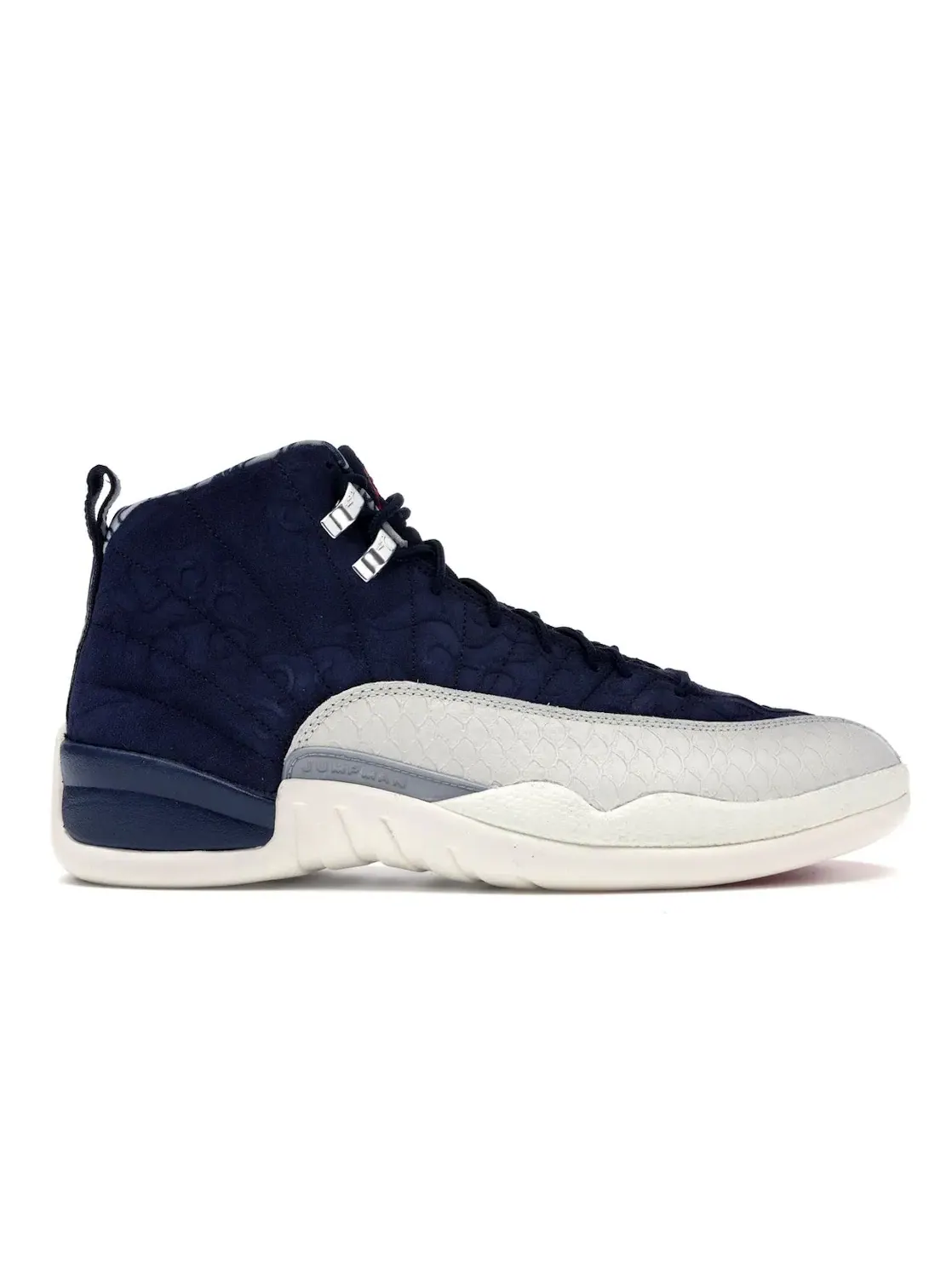 Мужские кроссовки с принтом Jordan 12 Retro International Flight Jordan — изображение 1 из 4, темно-синий/красный