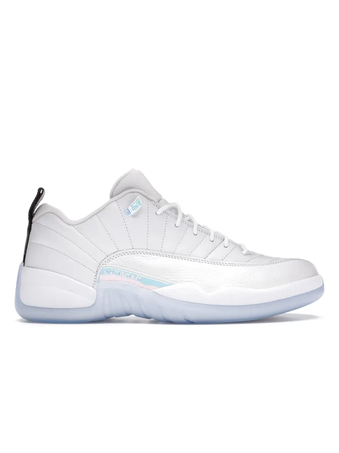 Мужские кроссовки с низким силуэтом Jordan 12 Retro Low Easter Jordan — изображение 1 из 4, белый/белый-мульти