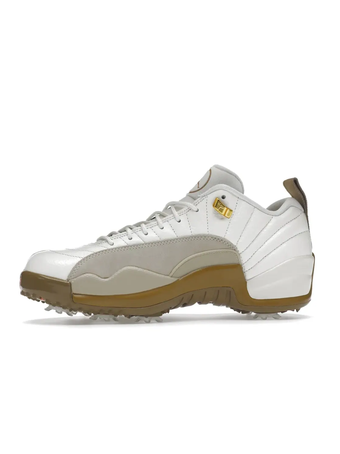 Мужские кроссовки для гольфа с низким верхом Jordan 12 Retro Low Golf Jordan — изображение 3 из 4, белый//черный