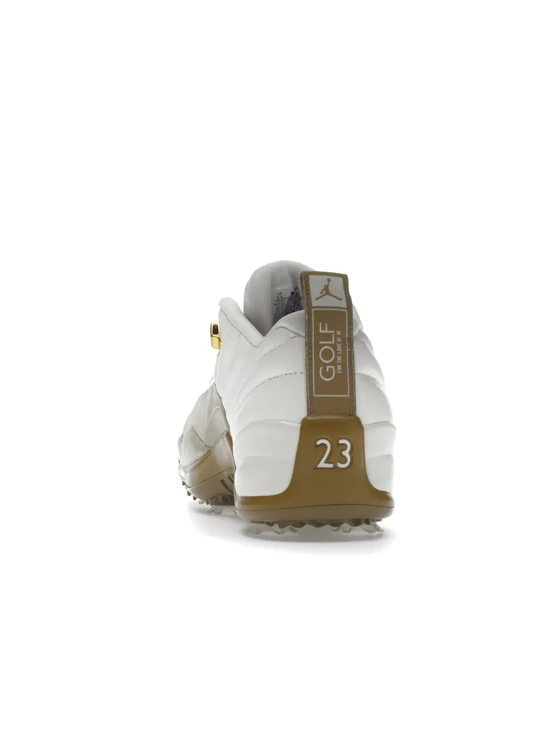 Мужские кроссовки для гольфа с низким верхом Jordan 12 Retro Low Golf Jordan — изображение 4 из 4, белый//черный
