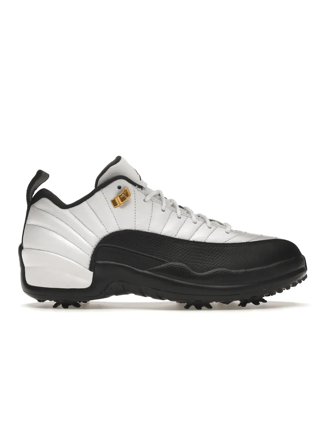 Мужские гольф-кроссовки с замшевым верхом Jordan 12 Retro Low Golf — изображение 1 из 4, белый/черный