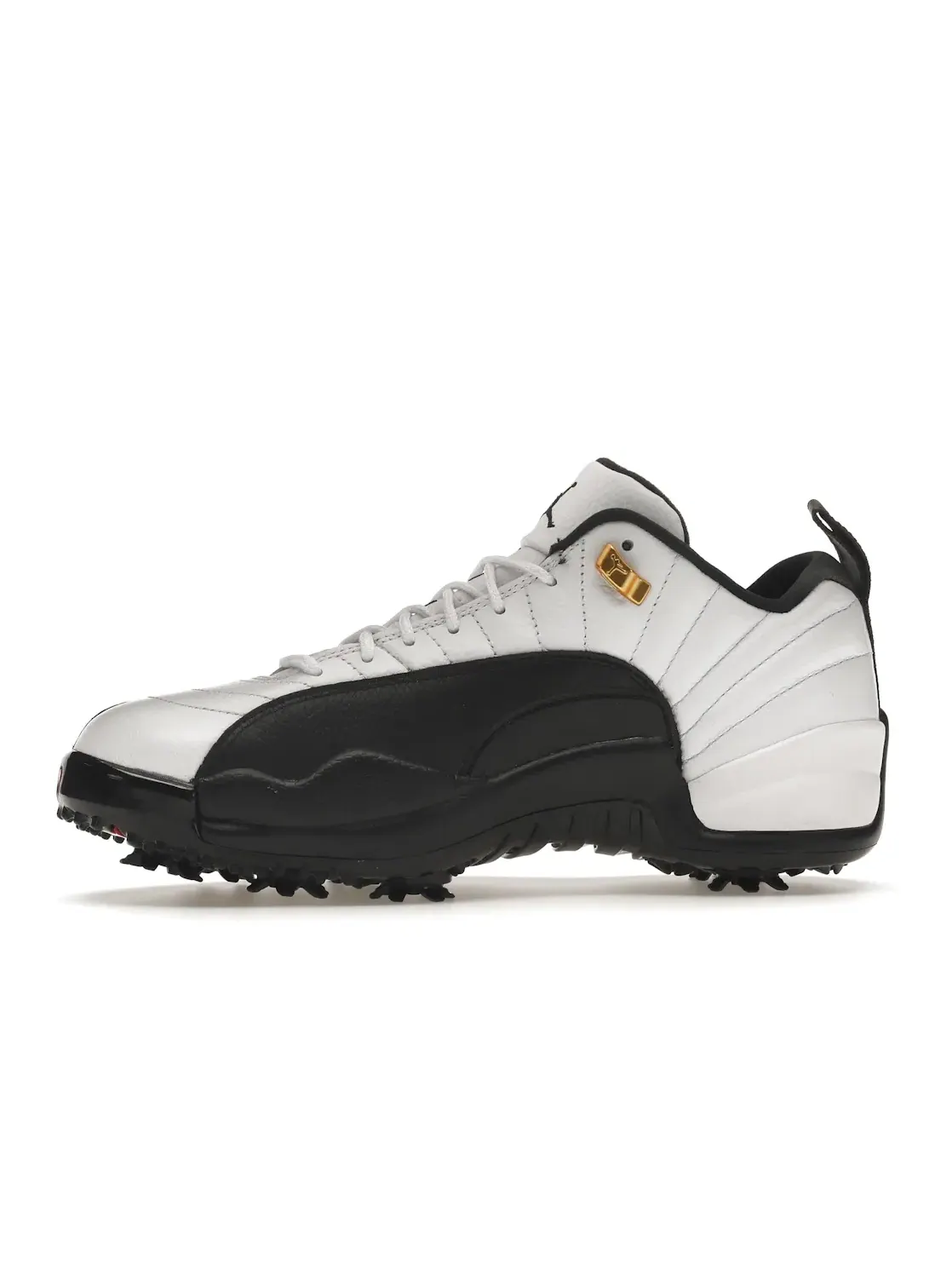 Мужские гольф-кроссовки с замшевым верхом Jordan 12 Retro Low Golf — изображение 3 из 4, белый/черный
