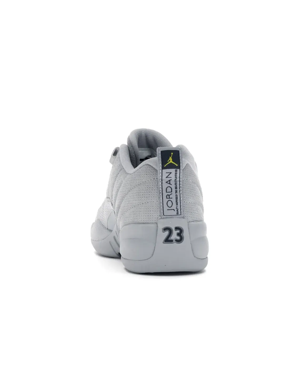 Детские кроссовки Lifestyle Jordan 12 Retro Low Jordan Wolf Grey / Armory Navy / Electrolime — изображение 4 из 4