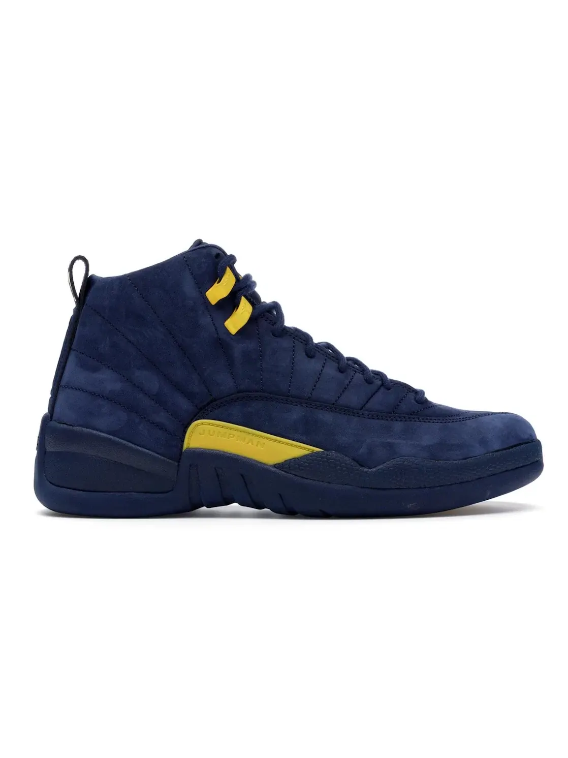 Мужские кроссовки с принтом Jordan 12 Retro Michigan Jordan — изображение 1 из 4, темно-синий