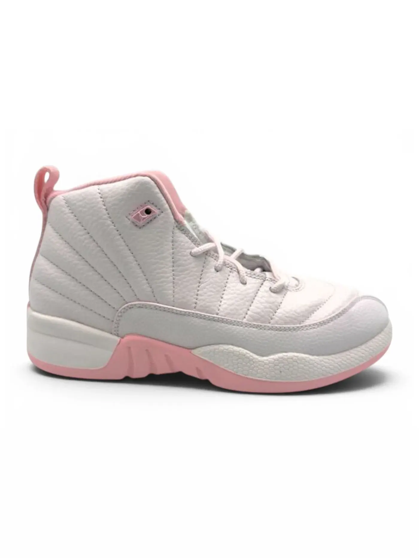 Детские кроссовки с цветочным дизайном Jordan 12 Retro Pearl Pink PS Jordan — изображение 1 из 1, розовый/розовый
