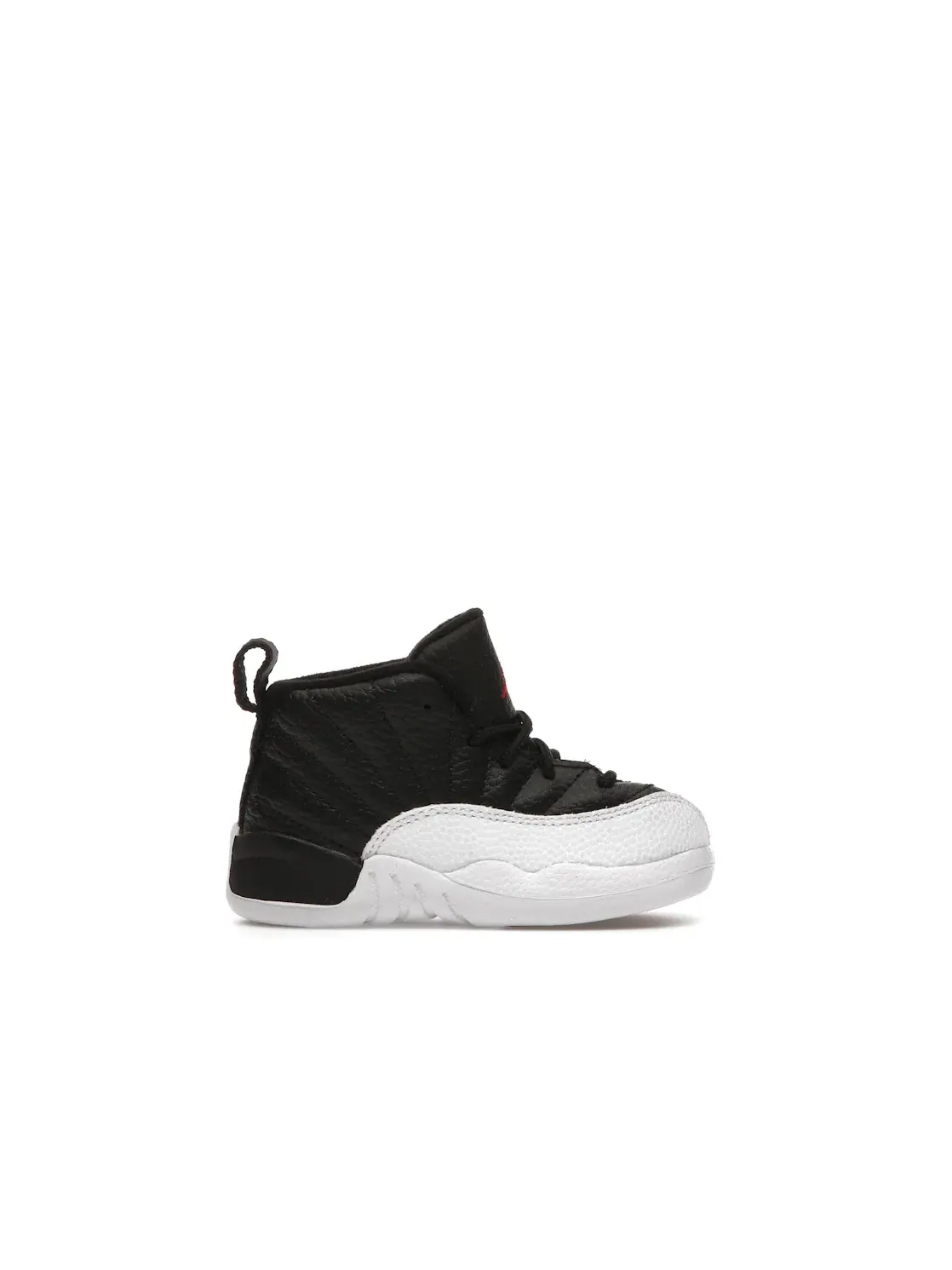 Детские кроссовки с высоким верхом Jordan 12 Retro Jordan — изображение 1 из 4, черный/красный-белый