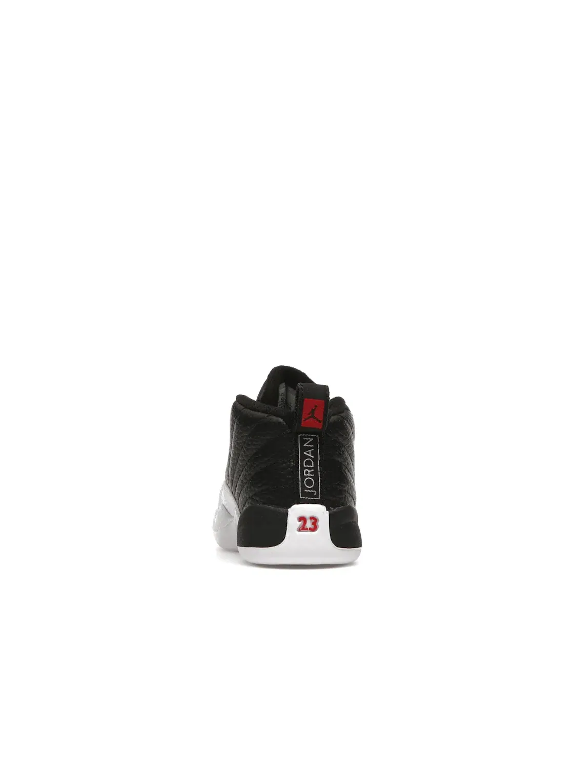 Детские кроссовки с высоким верхом Jordan 12 Retro Jordan — изображение 4 из 4, черный/красный-белый